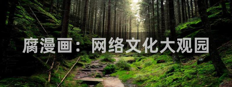 歪歪漫画专区：腐漫画：网络文化大观园